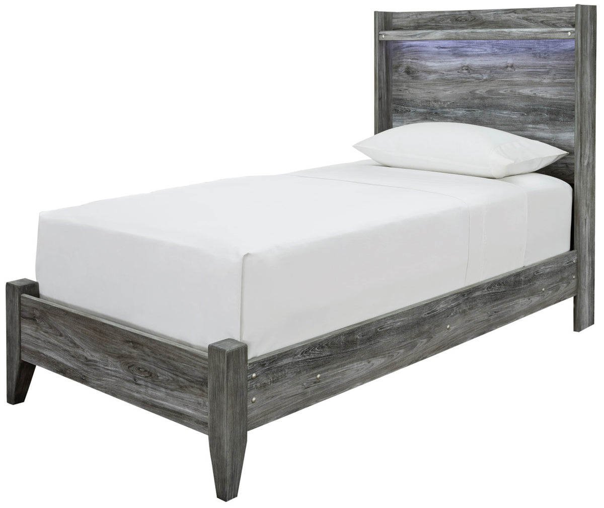 APTON Gray 52" Height Lighted Youth Bed