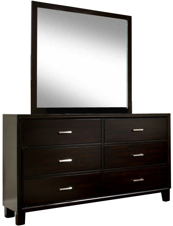 Artemi Espresso Dresser & Mirror