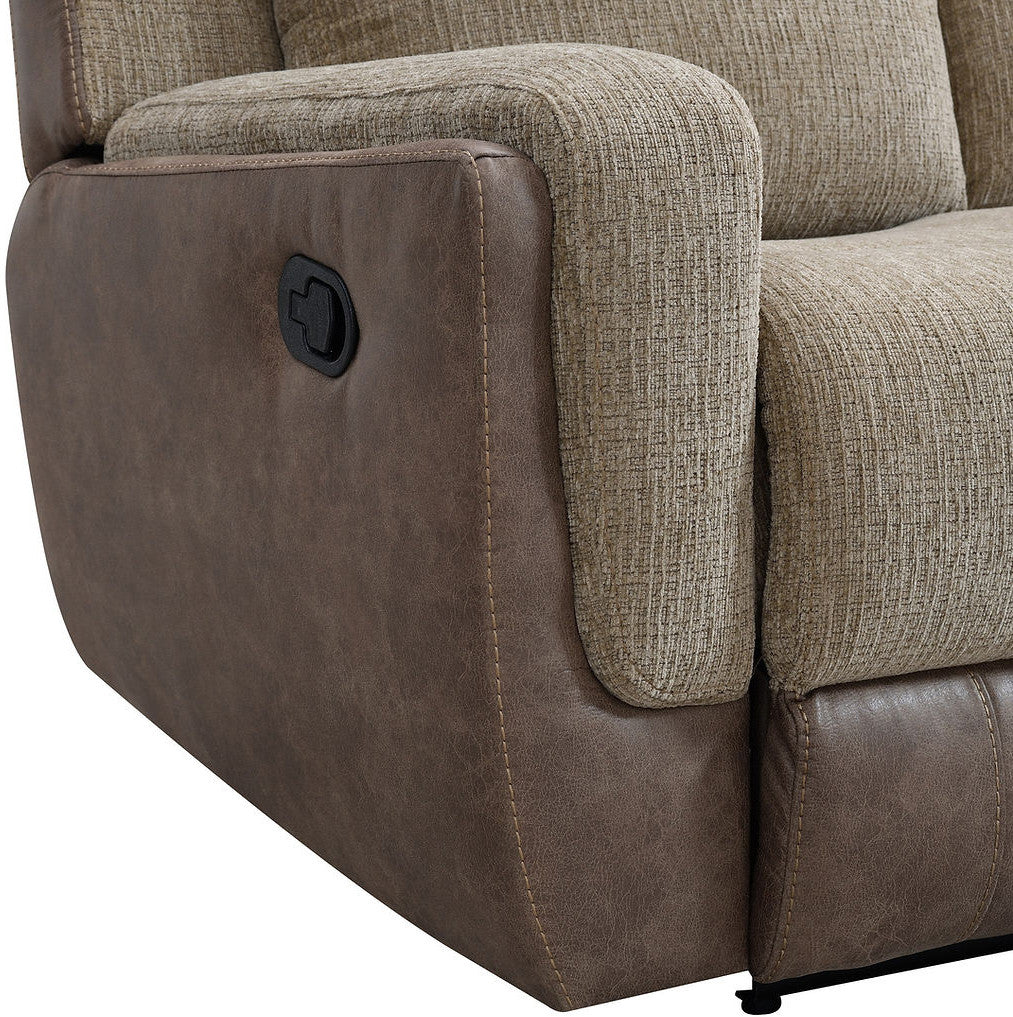 BANDERA Brown Power Reclining Sofa & Loveseat