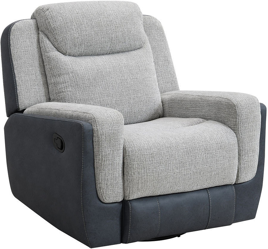 BANDERA Gray Power Reclining Sofa & Loveseat