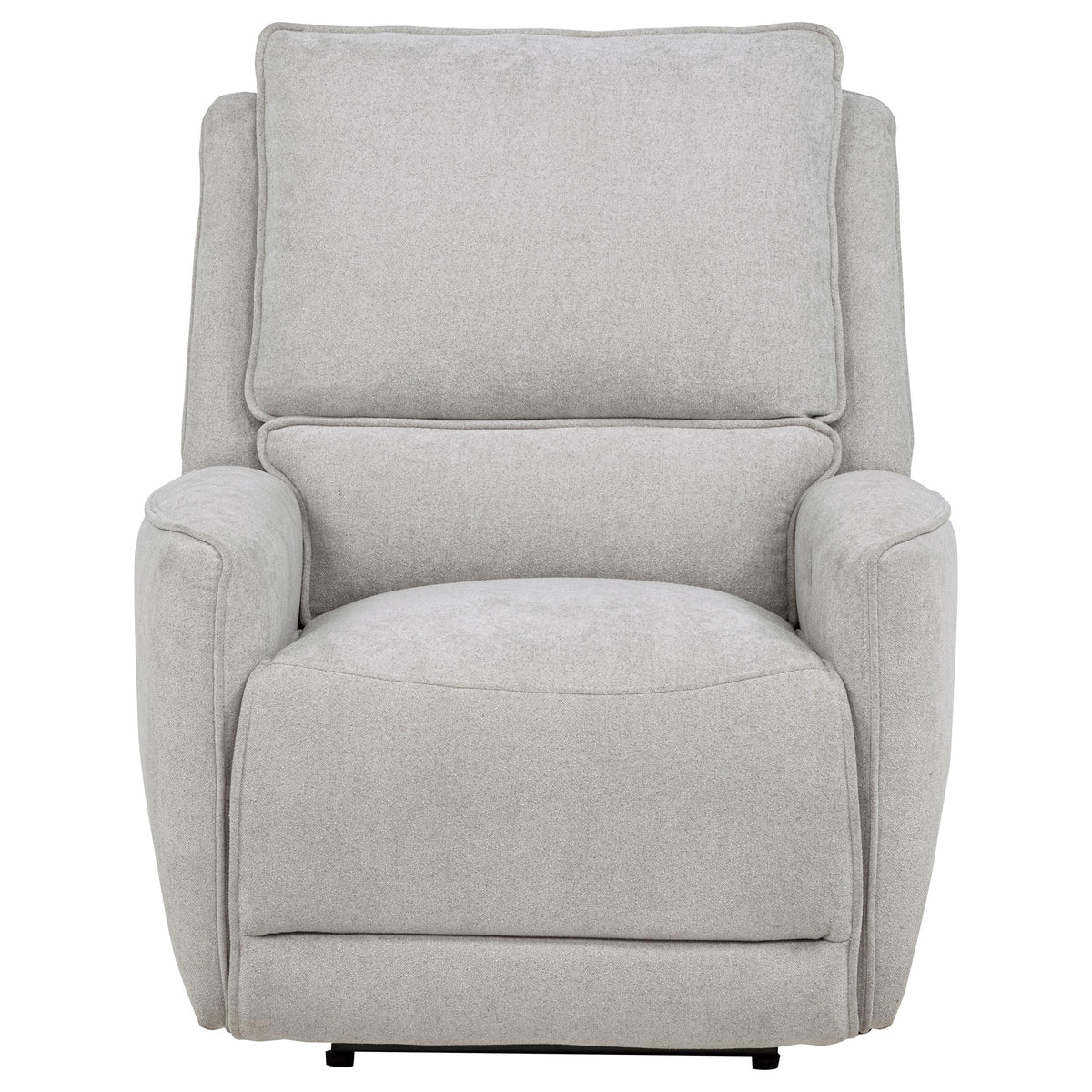 BARRETT Light Gray Chenille 36" Wide x 40" Height Rocker Recliner