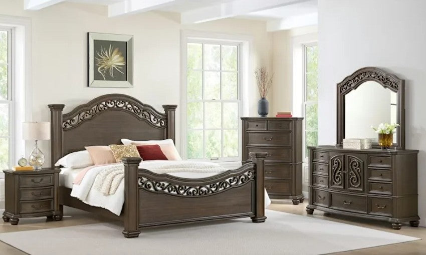 FLORIAN 3-Drawer Nightstand