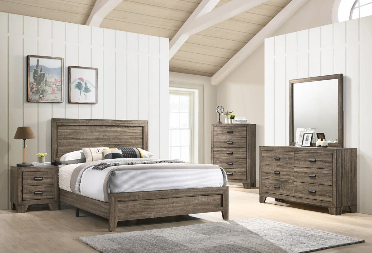 CONSTANZA Brown Bedroom Set