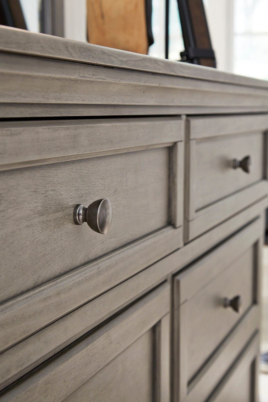 Belton Gray 65" Wide Dresser