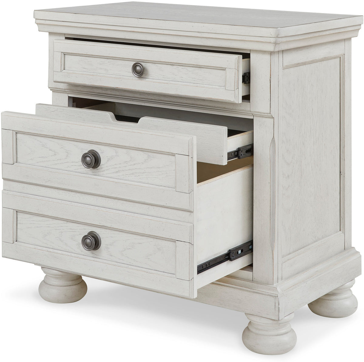 Belton White 29" Wide Night Stand