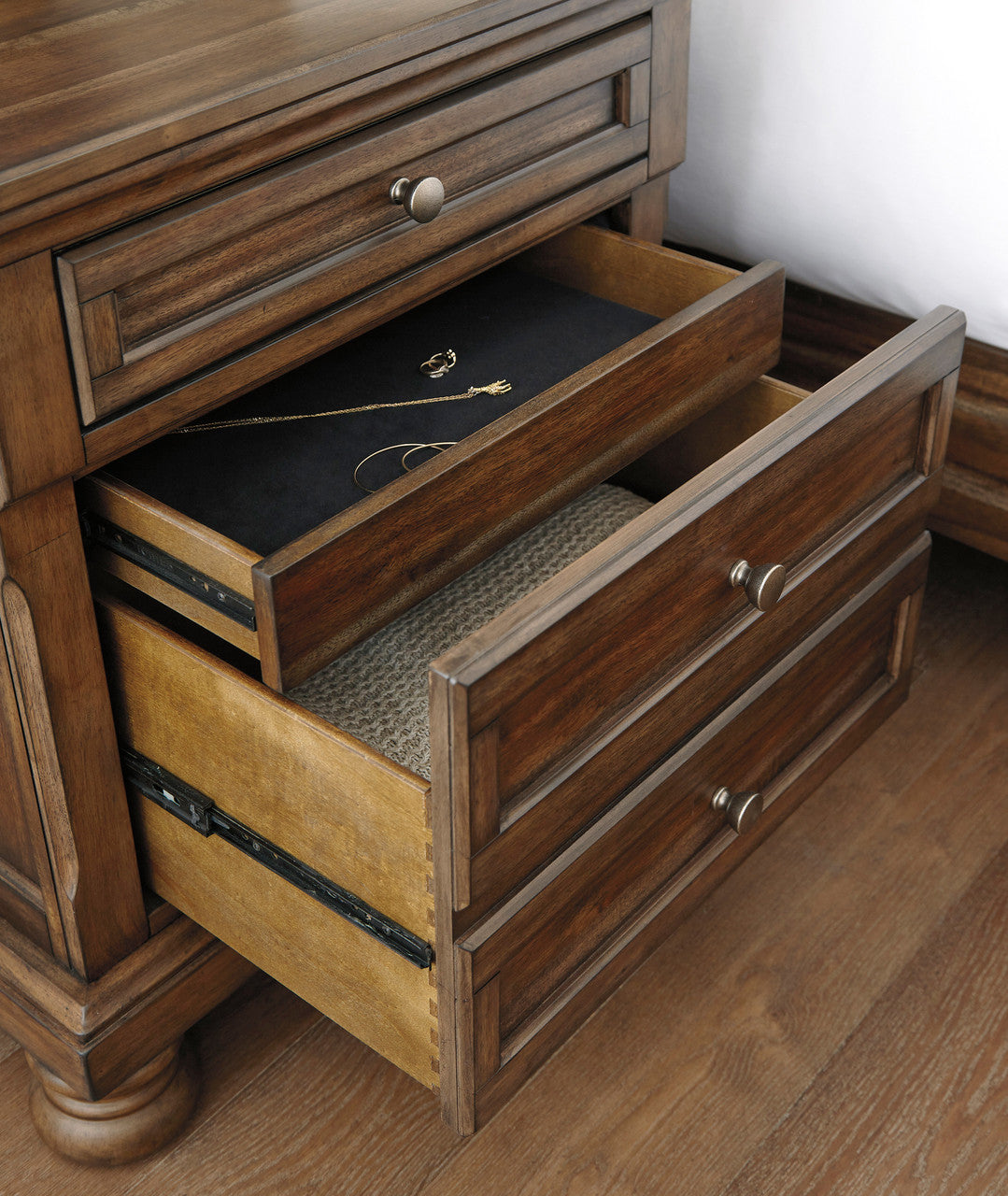 BELTON Light Brown 29" Wide Night Stand