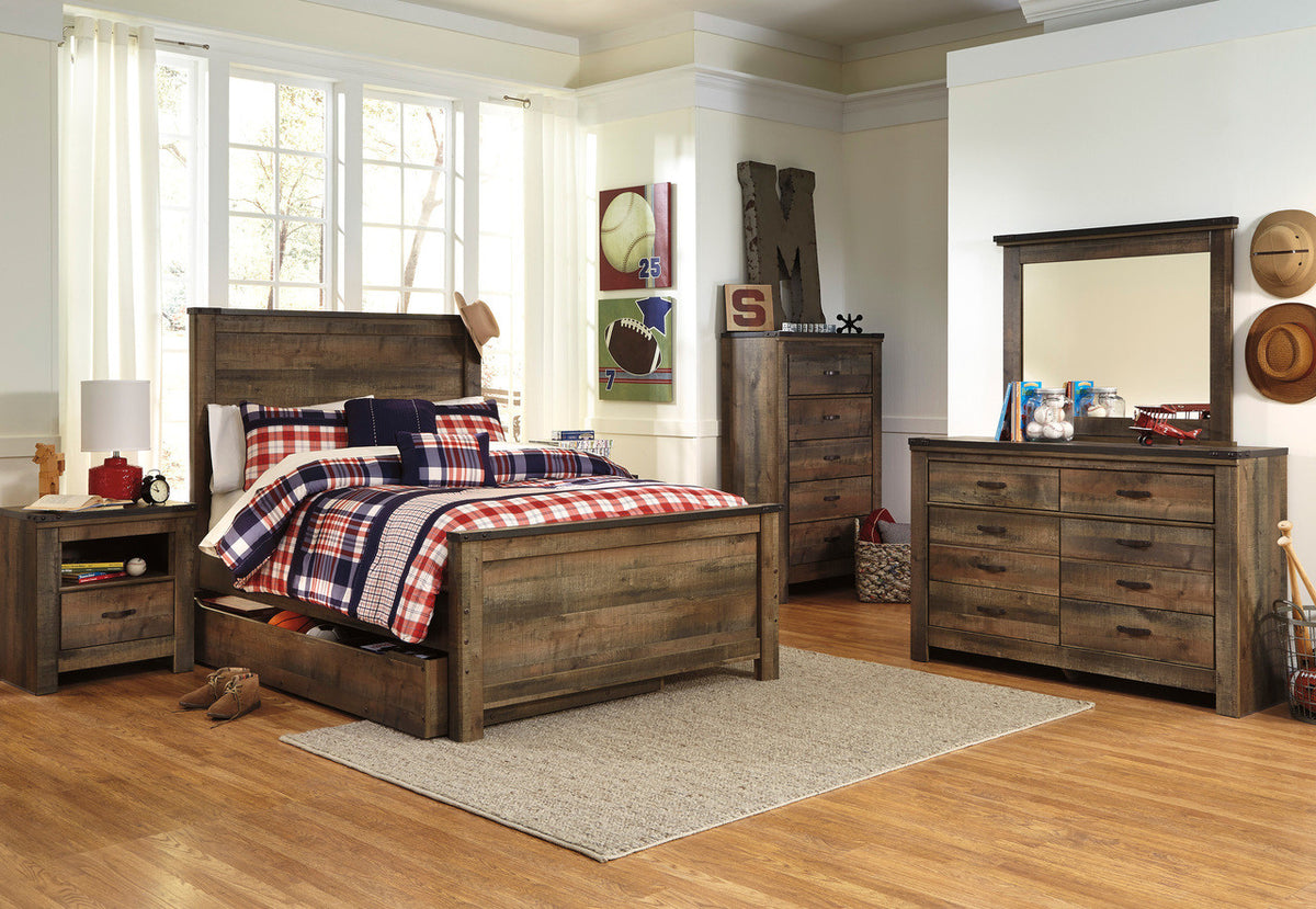 BENNI Trundle/Storage Bed