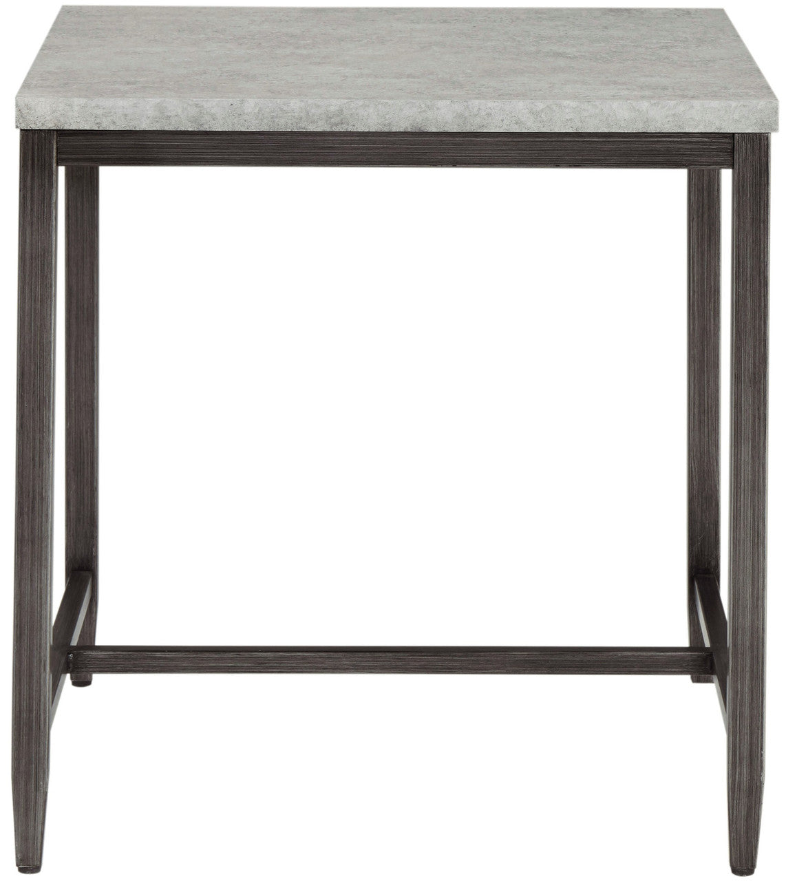 BETTON Faux Concrete 24" Wide End Table