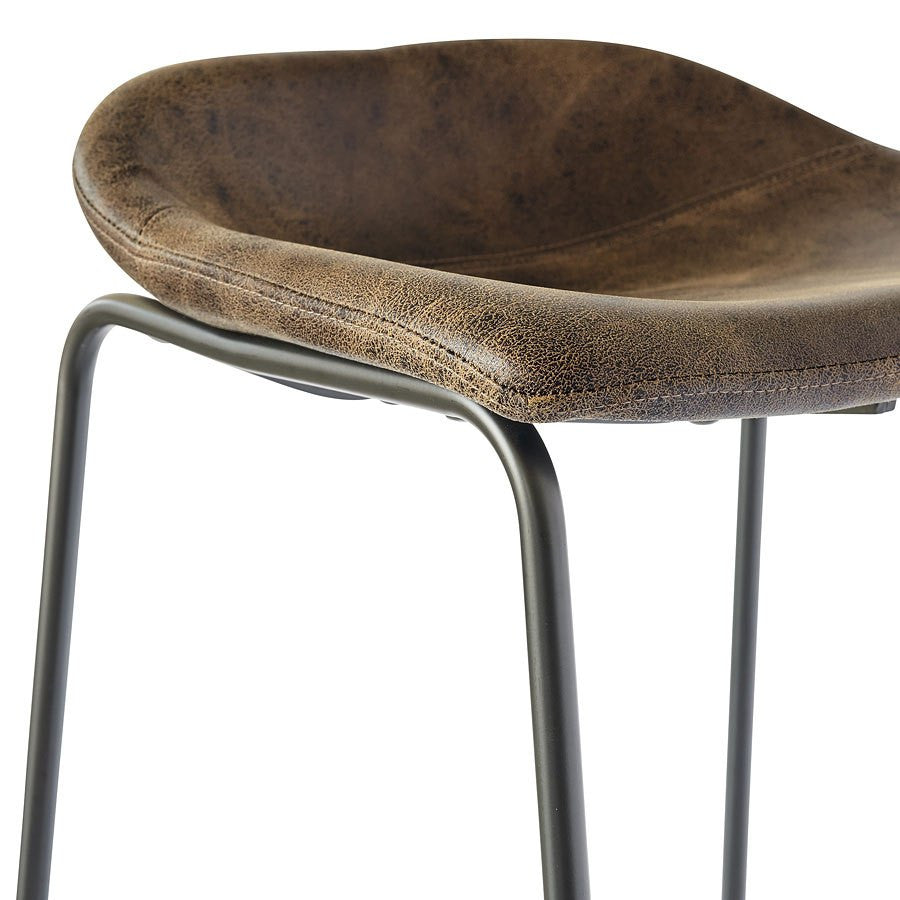 BRANSON Brown Barstool