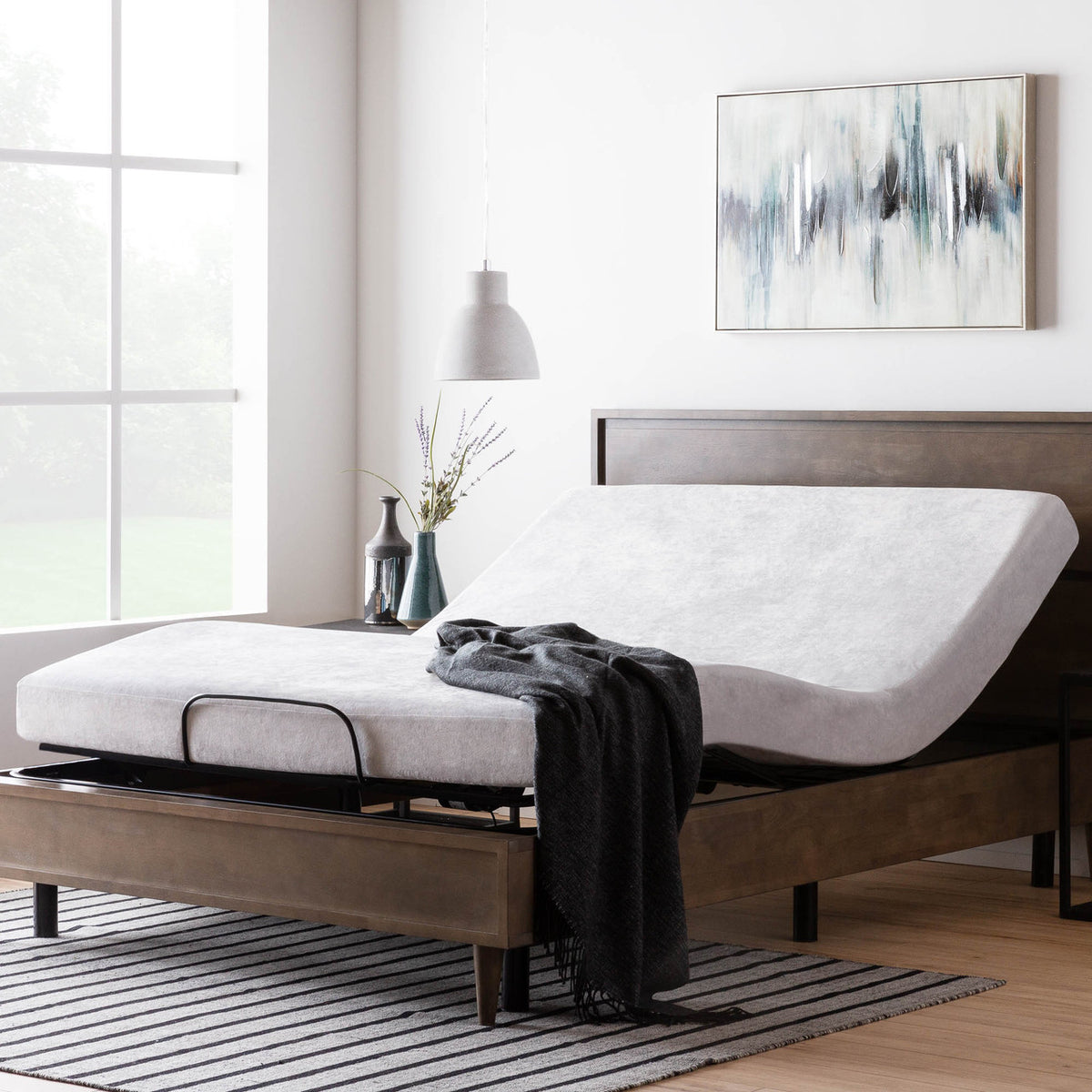 BRIGHTON Gray 6 Inch Gel Waterproof Mattress