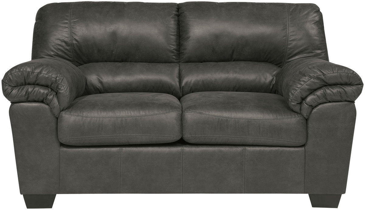 BRONCO Gray Sofa & Loveseat