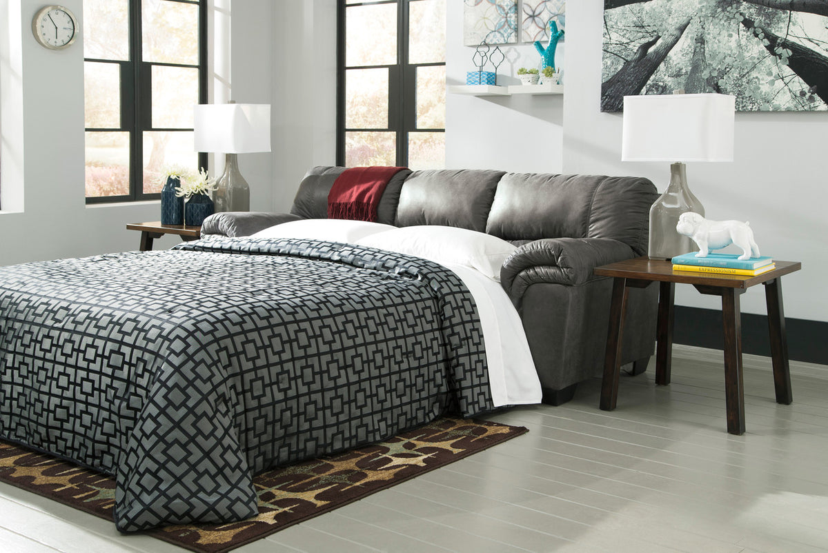 BRONCO Slate 90" Wide Full Sofa Sleeper