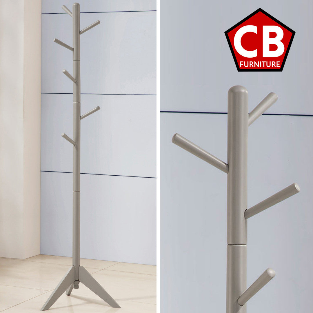 CALEV Gray 19" Wide Coat Rack