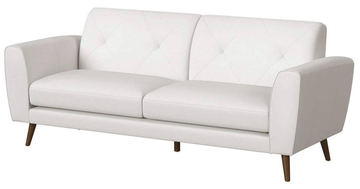 CAMBIANO White 86" Wide x 36" Height Sofa