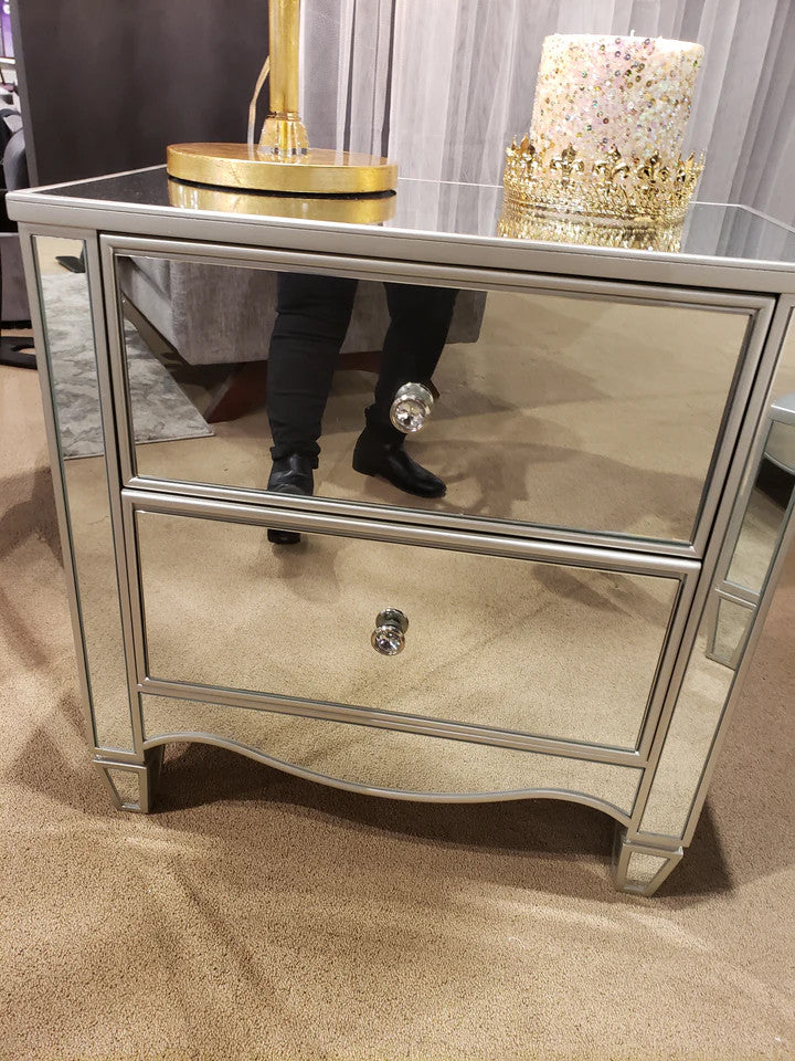 CANTERBURY Mirror 28" Wide x 29" Height Nightstand