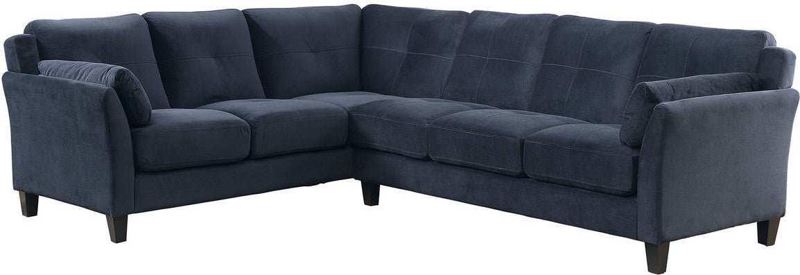 CHELSEY Navy 105" Wide Sectional (RTA)