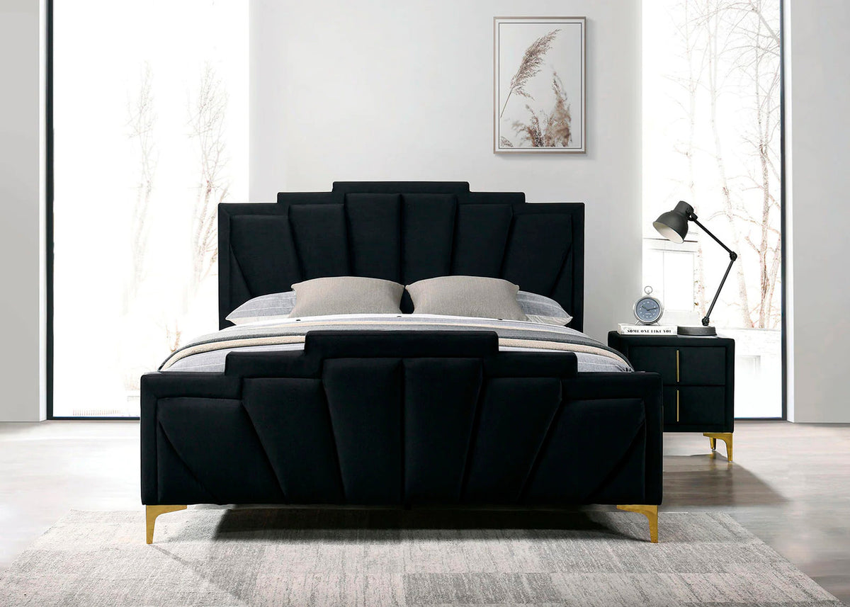 CLEOPATRA Black Bed