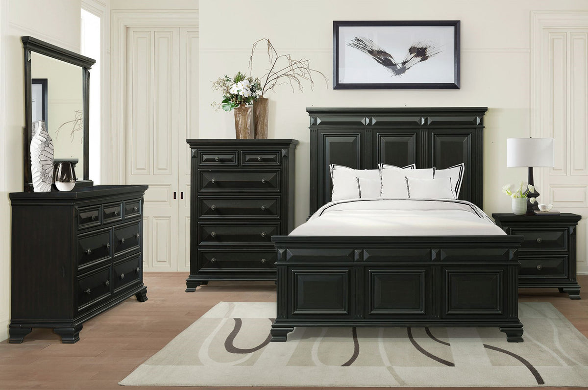 CONROE Black 38" Wide Chest