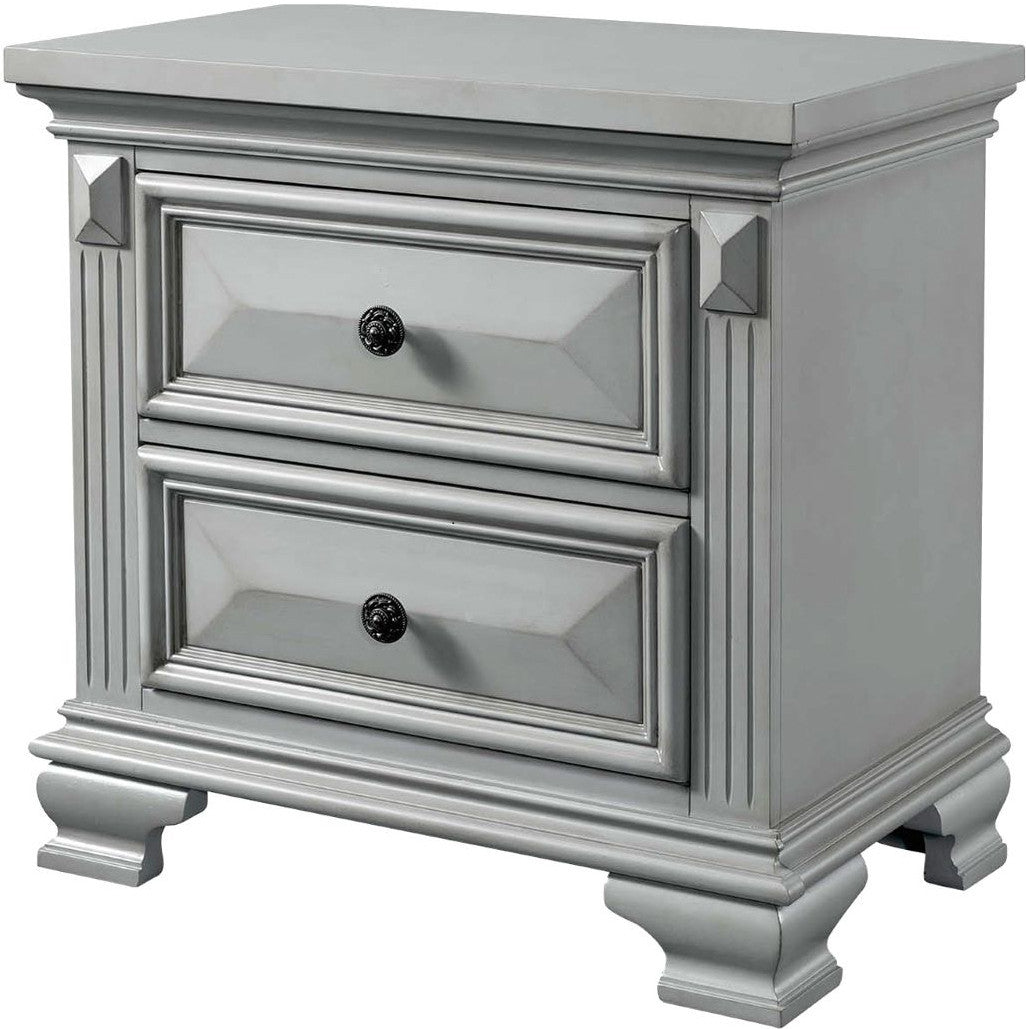 CONROE Gray 28" Wide Night Stand