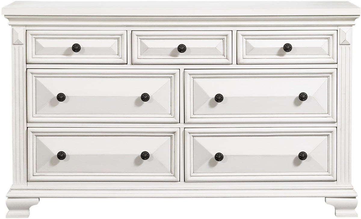 CONROE Off-White 65" Wide Dresser