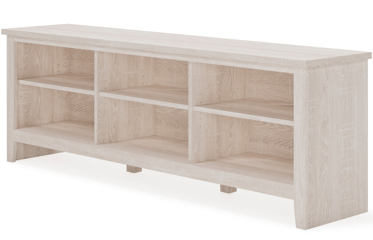 CRIGAN White 70 Inch Wide TV Stand (RTA)