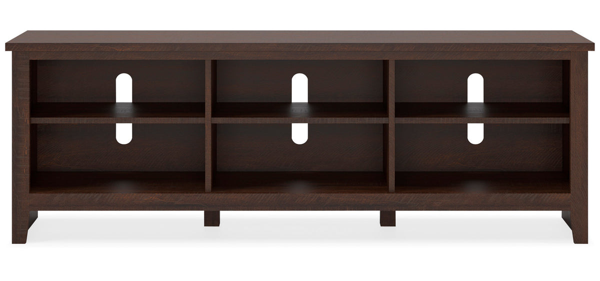 CRIGAN Brown 70 Inch Wide TV Stand (RTA)