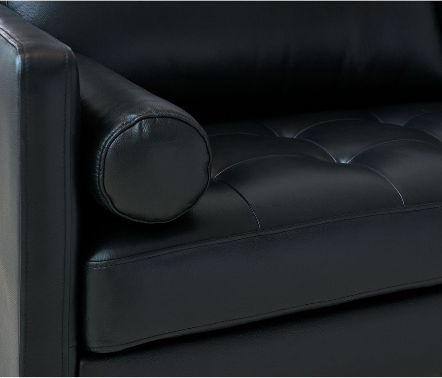 CAMDEN Black Sofa & Loveseat
