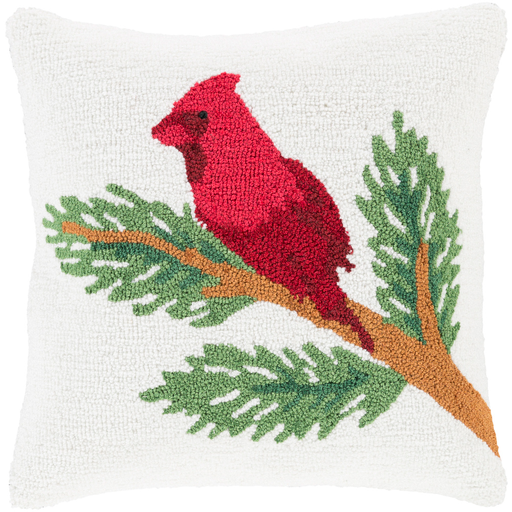 Designer Cardinal Throw Pillow