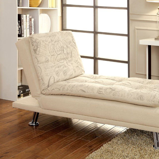 CELESTE 65" Wide Chaise Lounge Sofa Bed