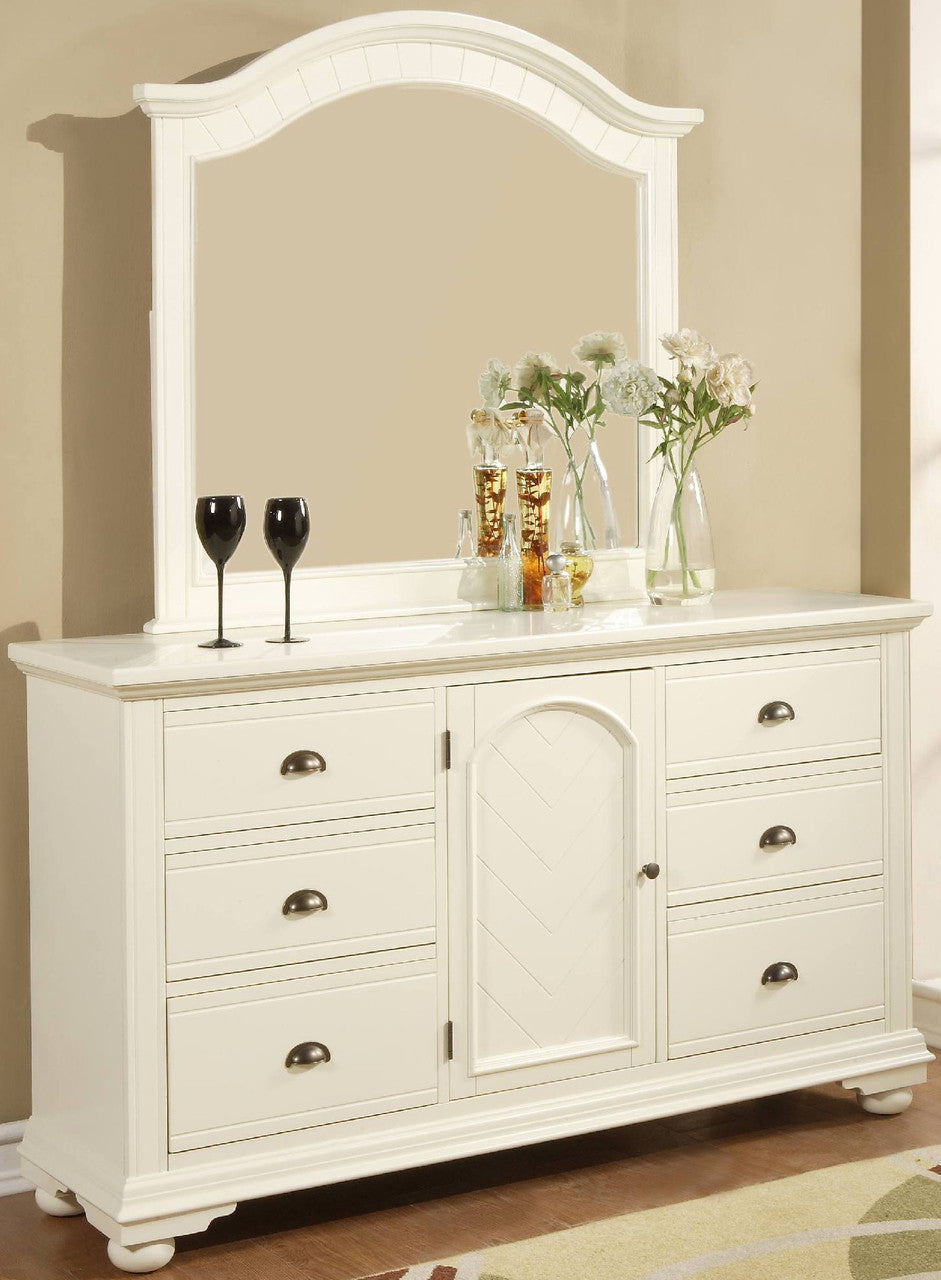 Celma White Bedroom Set