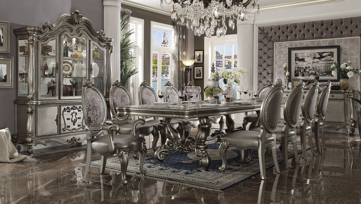 CHAPELHILL Silver 9 Piece Large Dining Set
