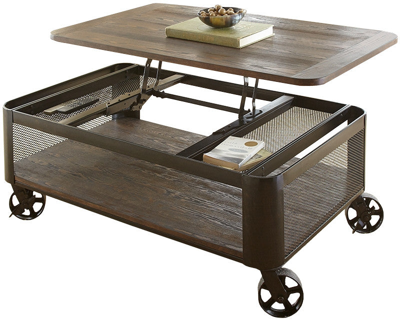 CLINT Lift-Top Table with Casters