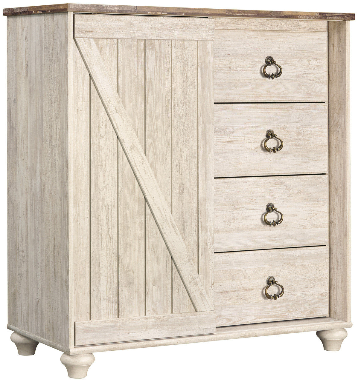 CRESTHILL 40" Wide Dressing Chest with Sliding Door