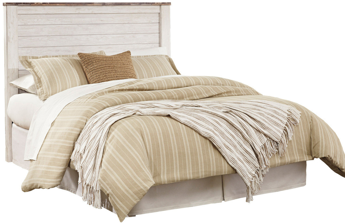 CRESTHILL White Headboard
