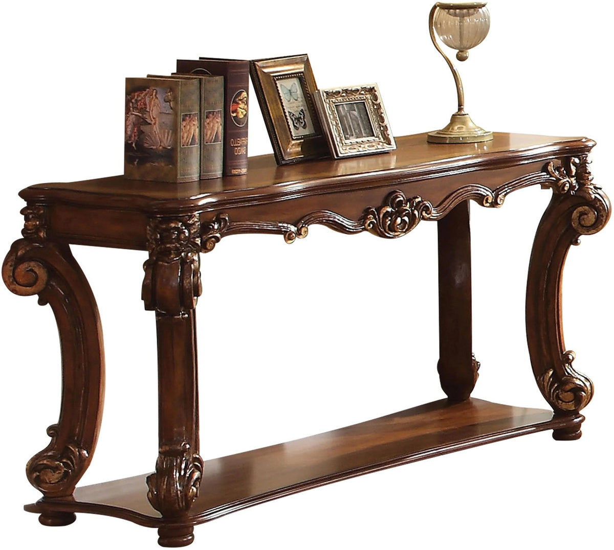 CROWNWOOD Cherry 59" Wide Sofa Table