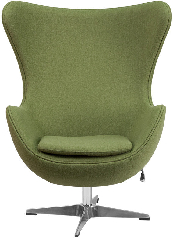 Cruz Green Accent Chair