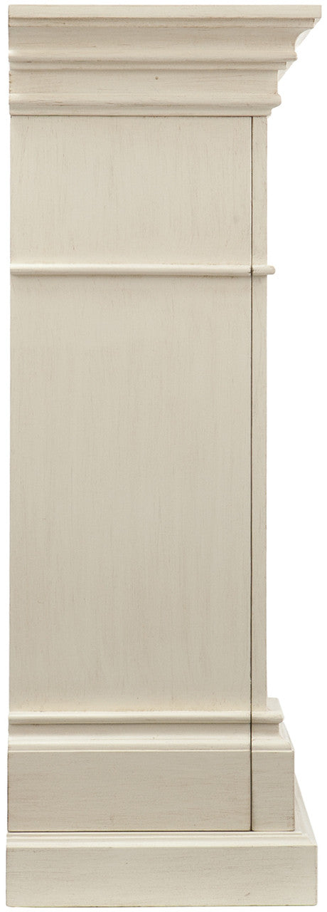 Cullen White Fireplace