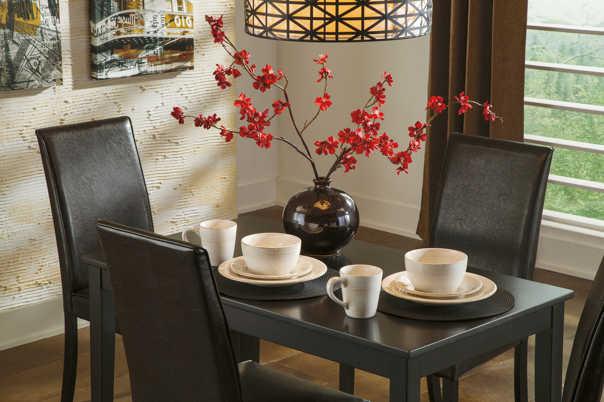ALFREDO Brown 3 Piece Dining Set