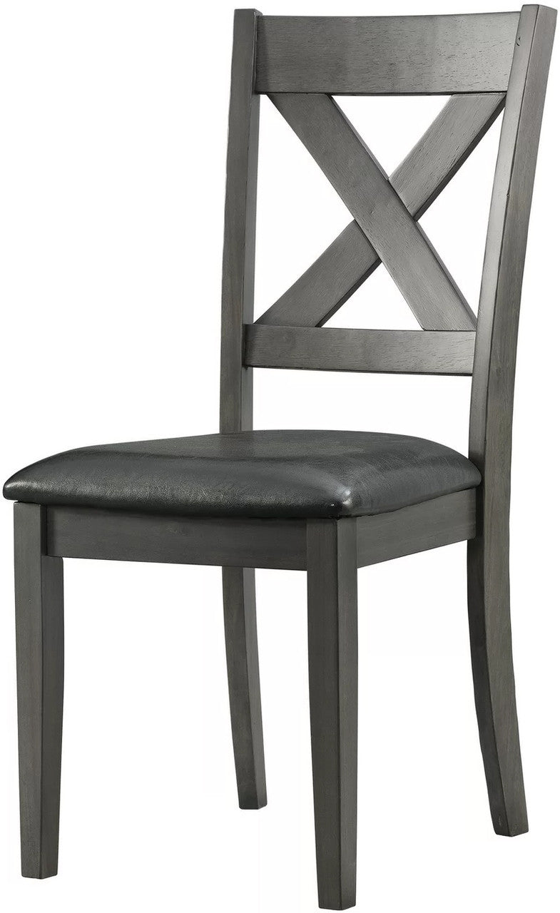DAMIAN Gray 18" Wide Dining Chair