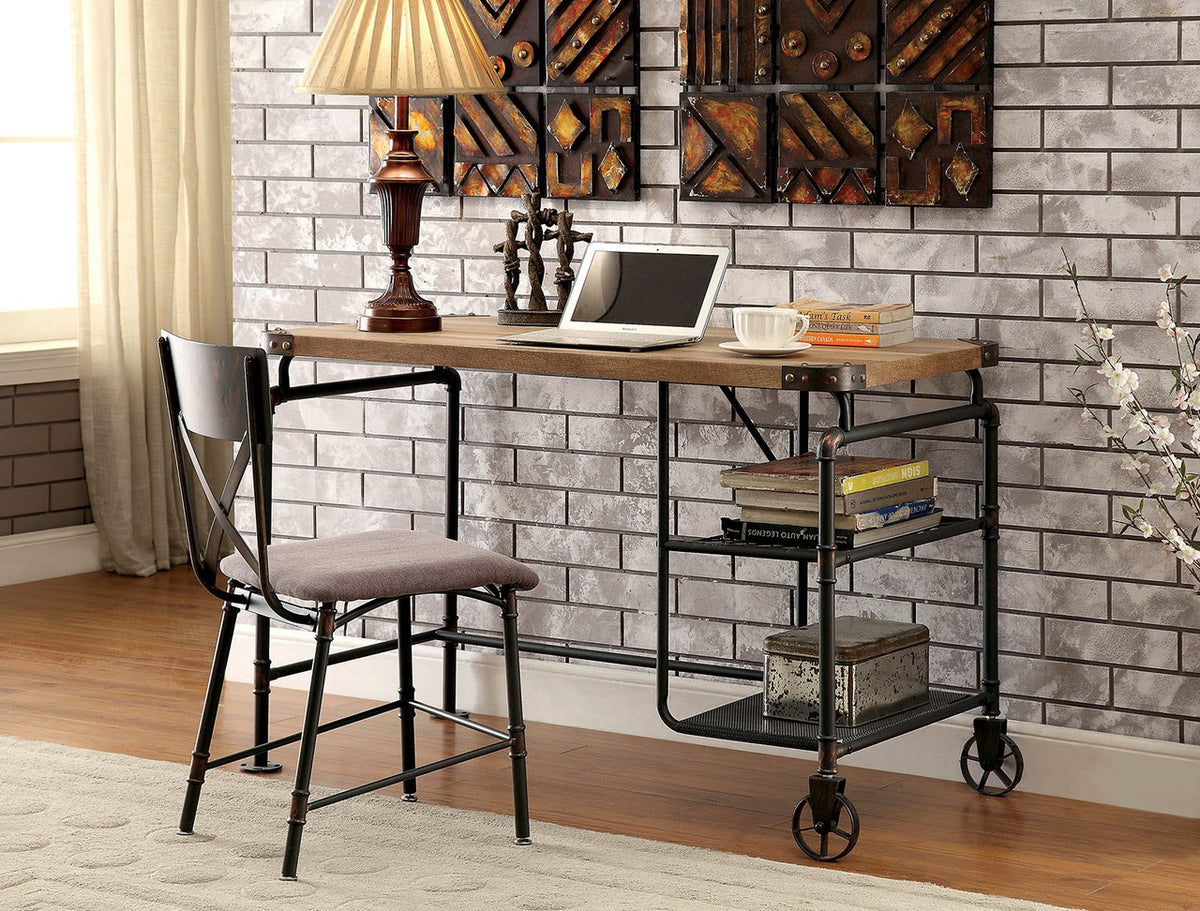 DANELEA Antique Black 47" x 24" Desk