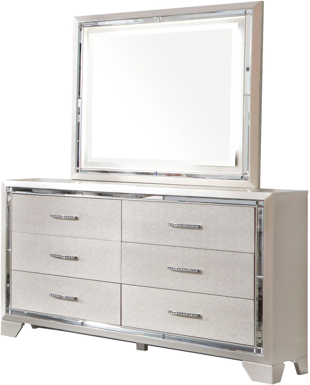 SAMMIE Pink Velvet Storage Bedroom Set