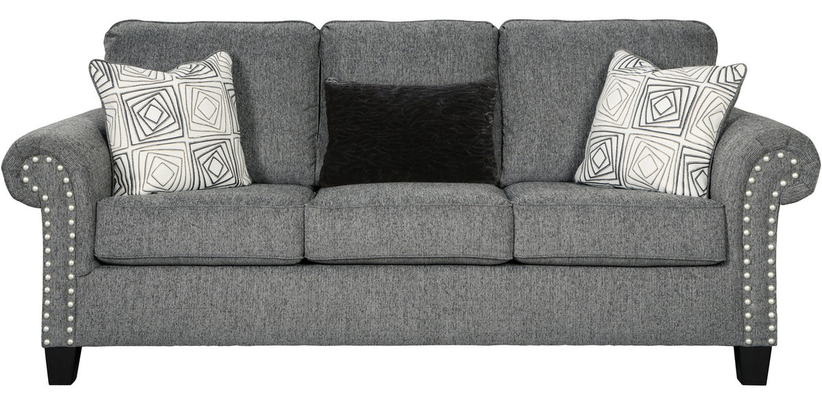 DONTELLE Gray Sofa & Loveseat