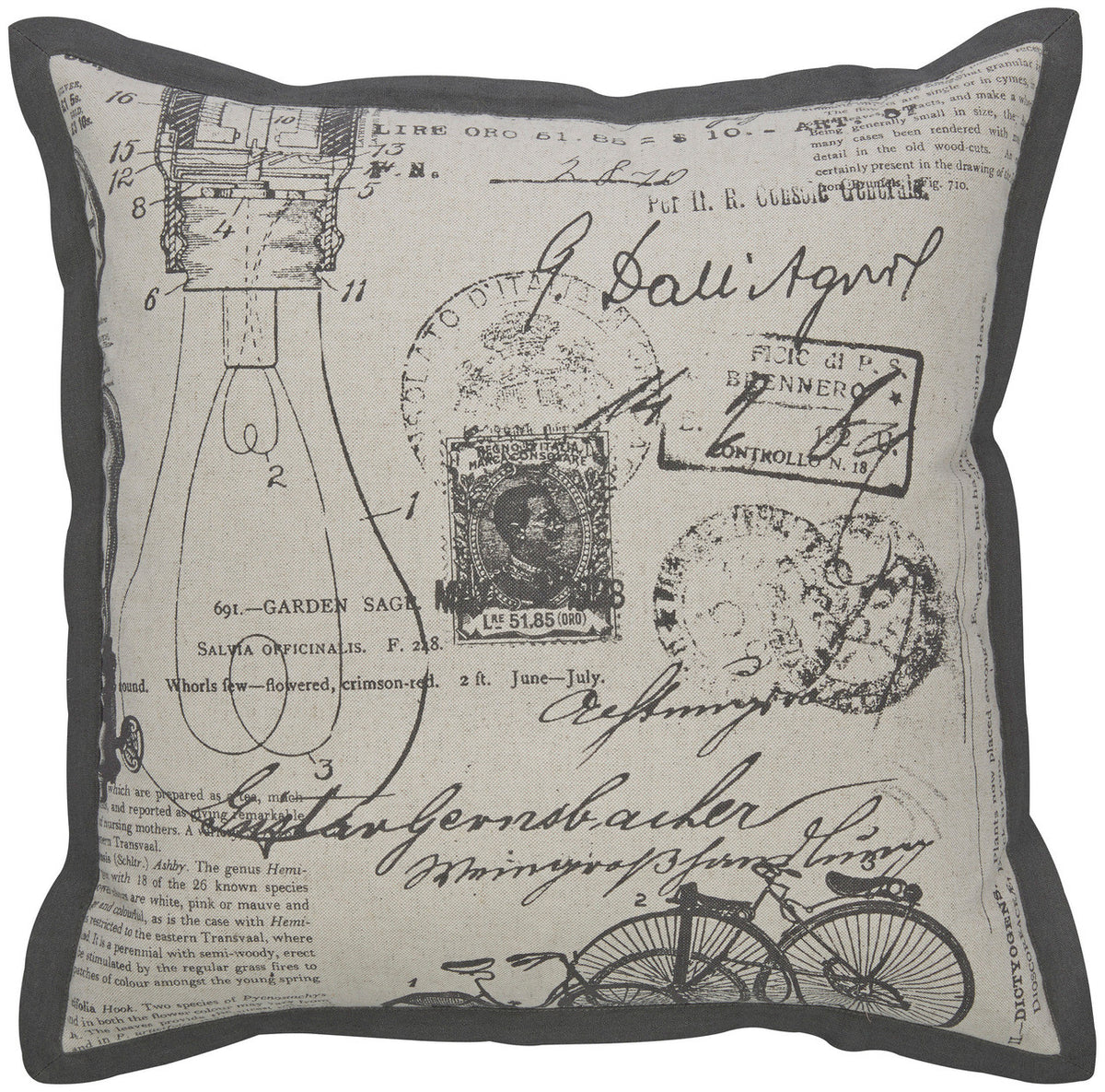 Donat Throw Pillow -Set of 4