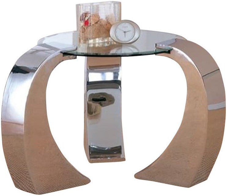 Dryden Chrome End Table