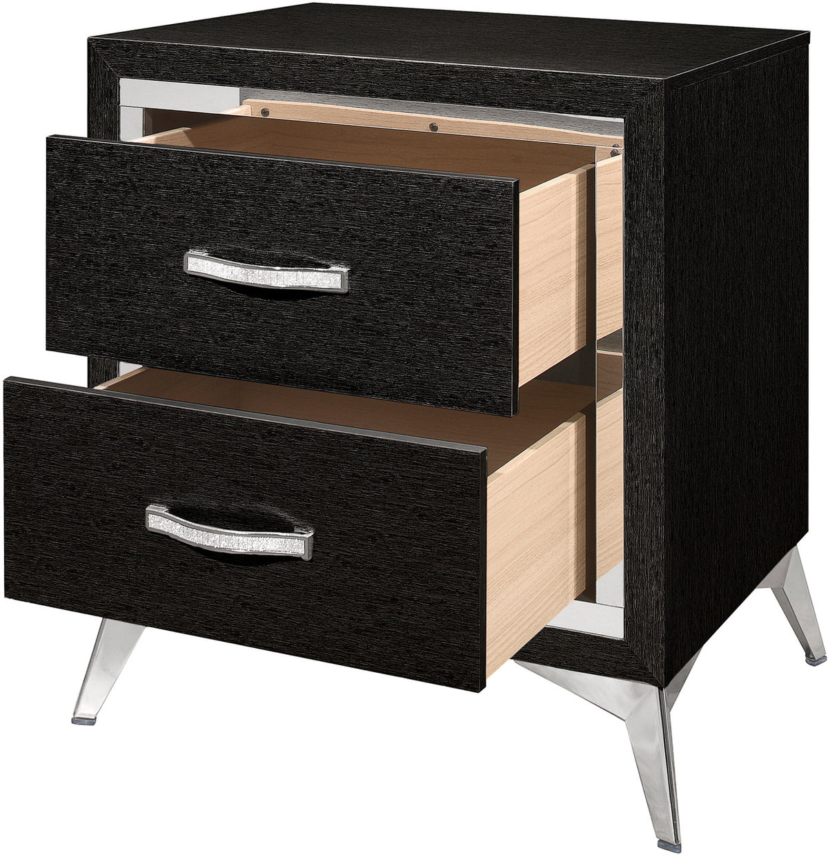 ELEINA Black 22" Wide Night Stand