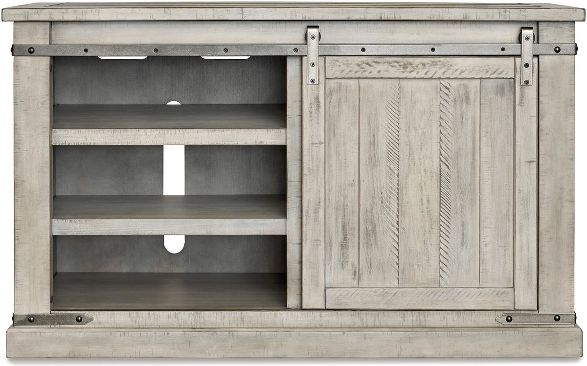 ENCINO Whitewash 50" Wide TV Stand