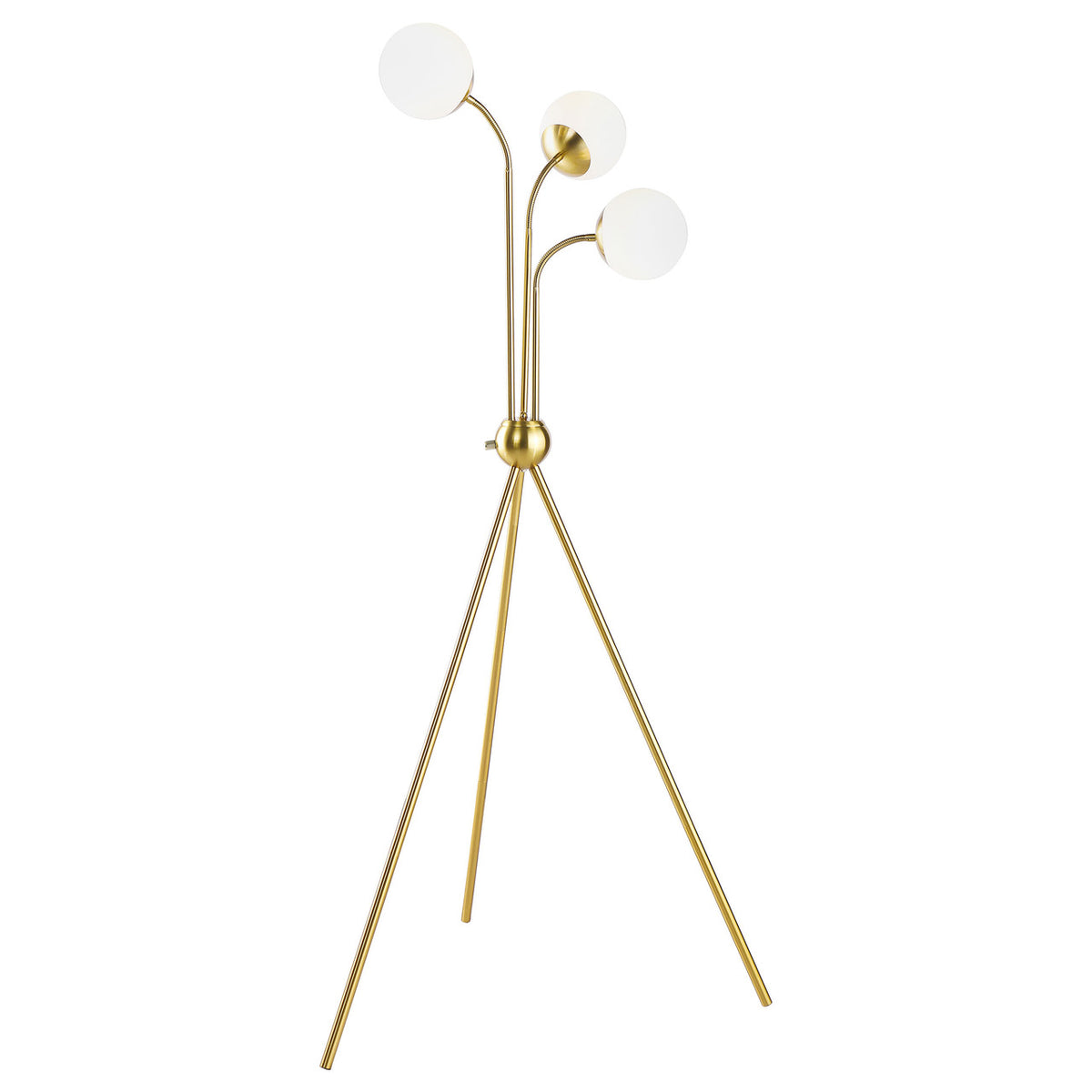 EUNAH Gold 28" x 66" Height Floor Lamp