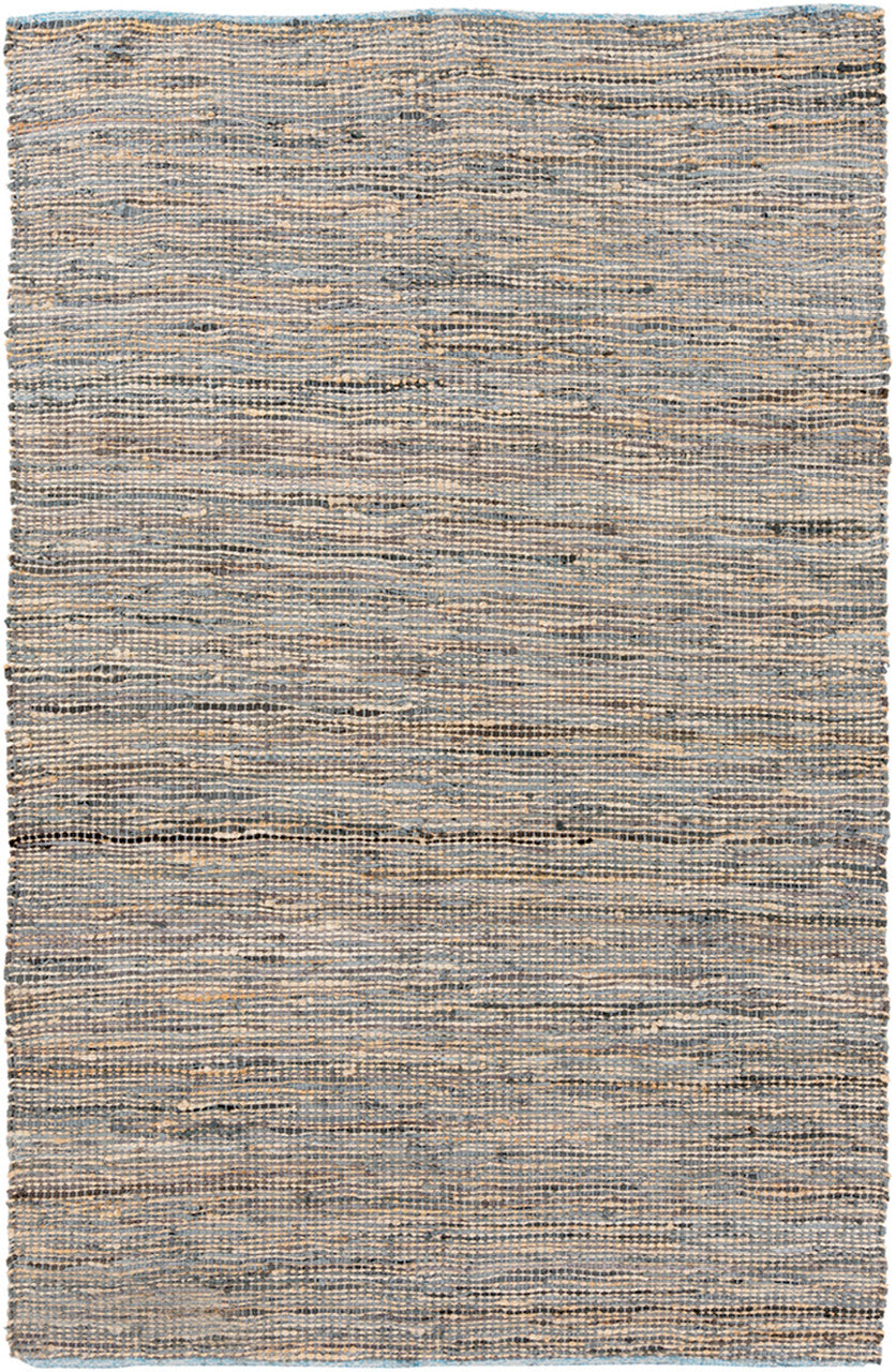 Elinia Leather & Jute 5' x 8' Rug