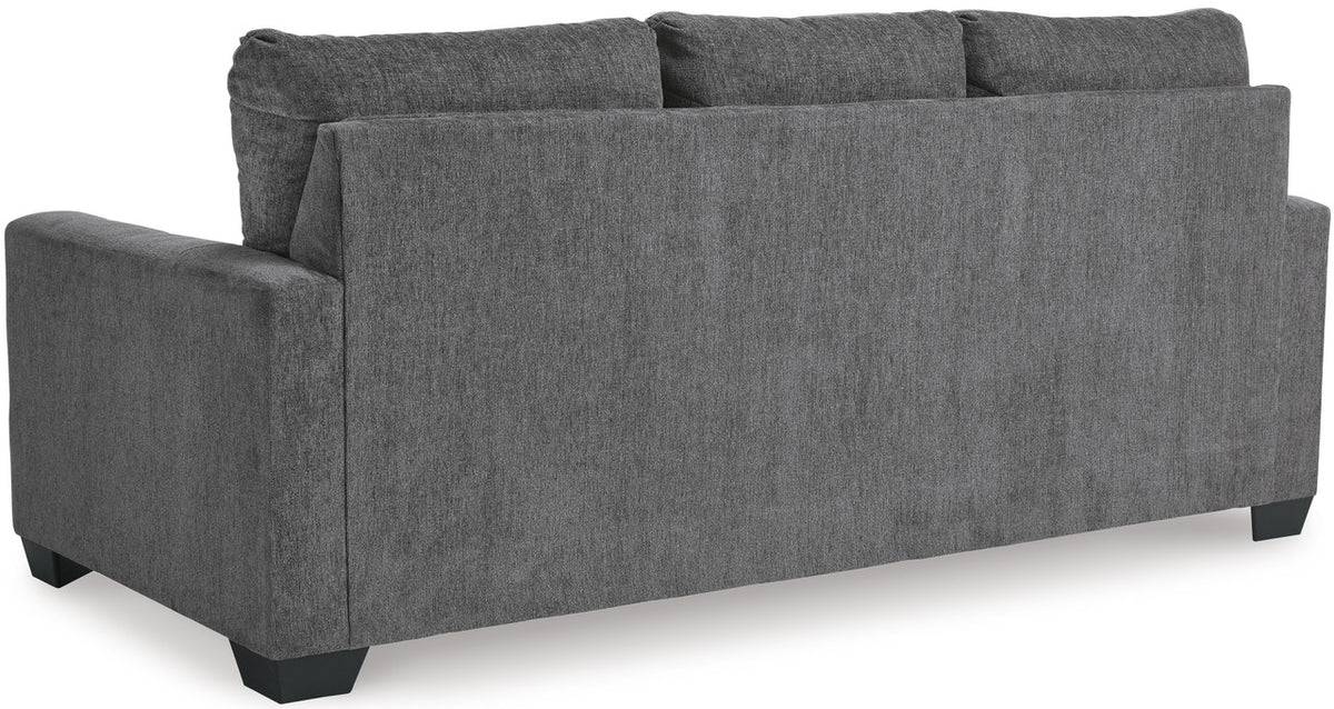 ELOWEN Gray 76" Wide Full Size Sofa Sleeper