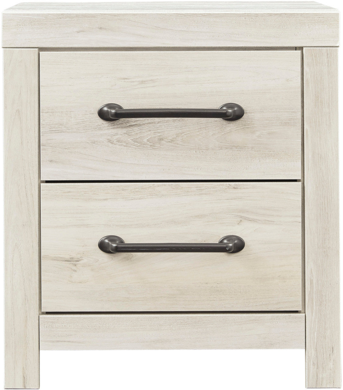 EMEK White 22" Wide x 24" Height Night Stand with USB connection